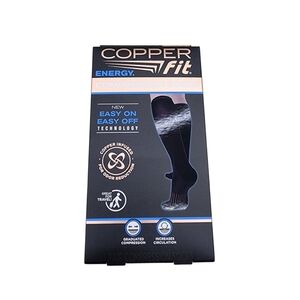 Copper Fit Energy Copper Infused Compression Socks - S/M
